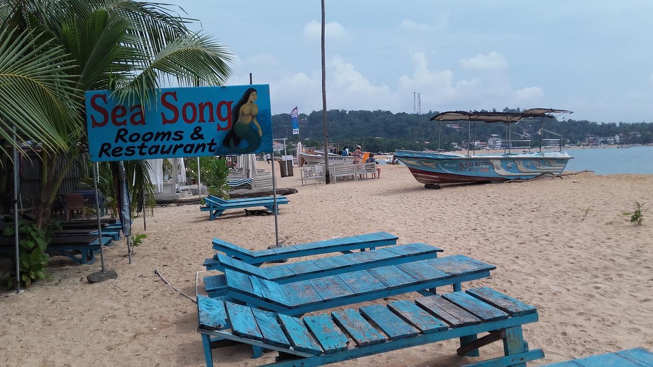 Sea Song Panzió Unawatuna Kültér fotó